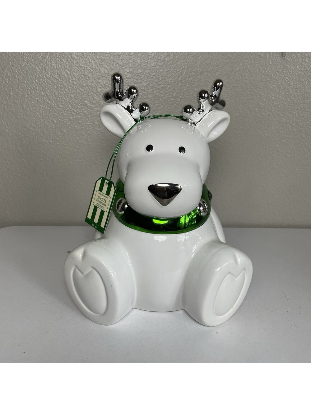 Slatkin & Co 2009 Jingles The Reindeer Scented Candle With Box Fresh Balsam